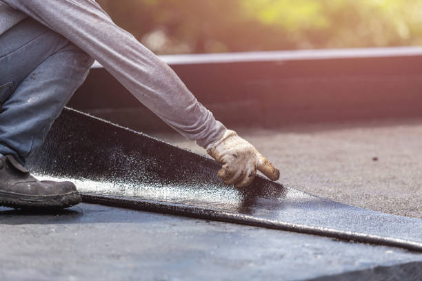Professional Emergency Waterproofing technician working in Bradford, PA